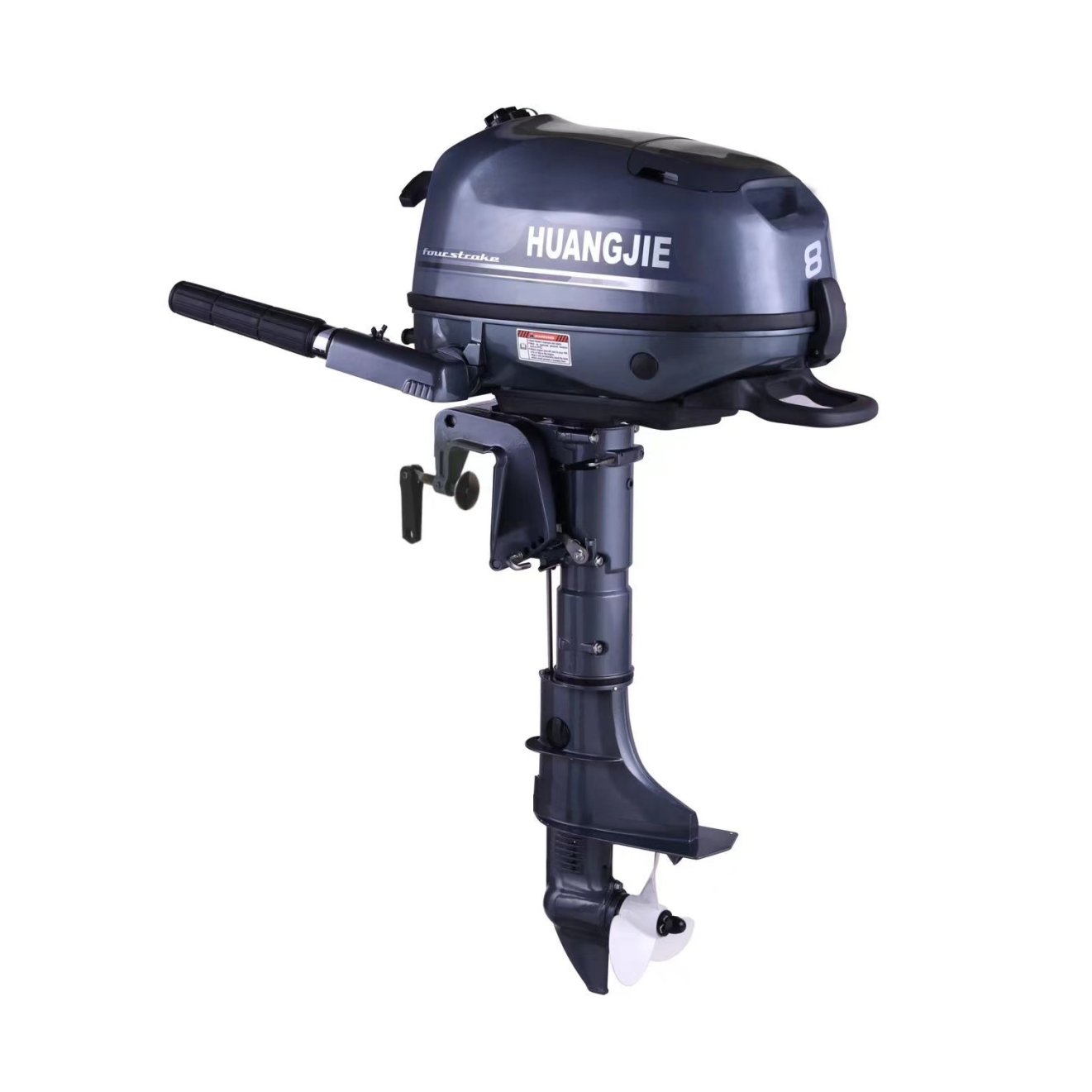 New 4-stroke 8hp Short Axis Outboard Engine Water Cooled Petrol Boat Motor Engine CDI Gasoline Outboard Motors for YAMAHA